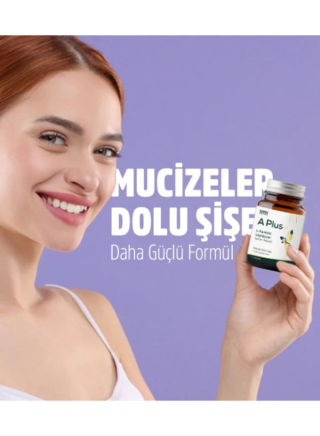 أتش أتش أس كبسولات ليبيديوم العشبية A Plus L-Carnitine لدعم الصحة اليومية والطبيعية - Image 3